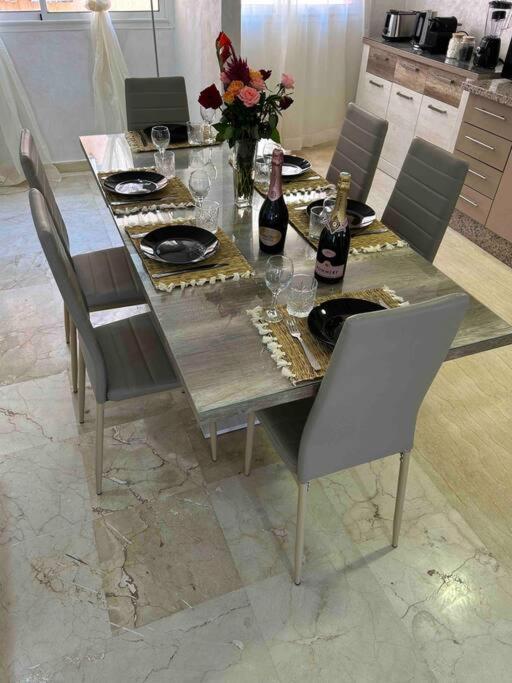 Appartement Haut Standing 3 Chambres Avec Terasse Quartier Gueliz Hivernage A Marrakech I19 마라케시 외부 사진